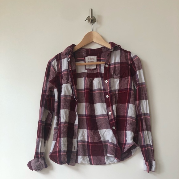 Tops - Junior S Relaxed Flannel